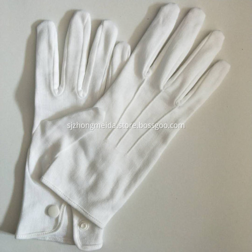 Band Uniform Cotton Gloves